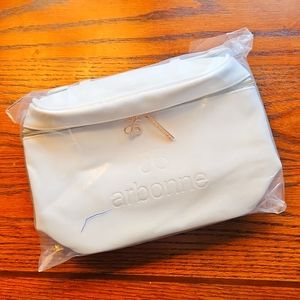 New In Bag: Arbonne White Makeup Bag
